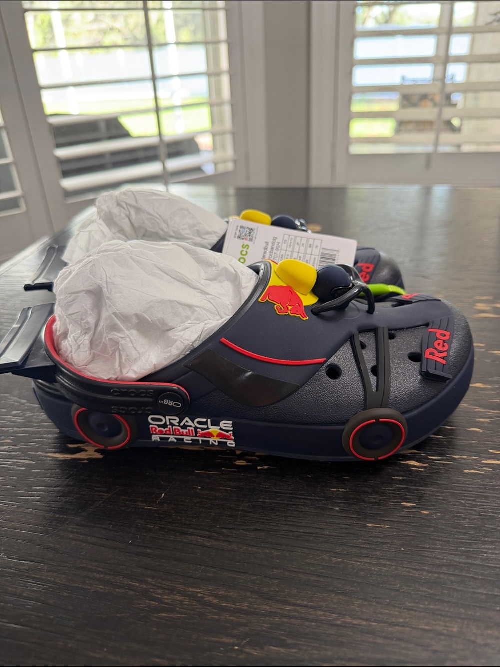 Oracle Red Bull Racing Crocs. NWT - Picture 3 of 6